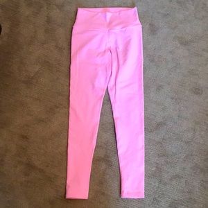 Alo high waist Airbrush leggings- Macaron Pink